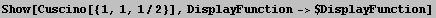 Show[Cuscino[{1, 1, 1/2}], DisplayFunction->$DisplayFunction]