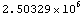 2.50329*10^6