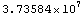 3.73584*10^7