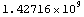 1.42716*10^9