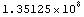 1.35125*10^8