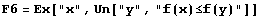 F6 = Ex["x", Un["y", "f(x)≤f(y)"]]