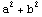 a^2 + b^2
