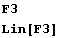 F3 Lin[F3] 