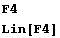 F4 Lin[F4] 
