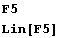 F5 Lin[F5] 