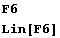 F6 Lin[F6] 