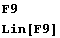 F9 Lin[F9] 