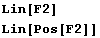 Lin[F2] Lin[Pos[F2]] 