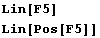 Lin[F5] Lin[Pos[F5]] 