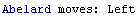 Abelard moves: Left