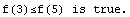 f(3)≤f(5) is true.