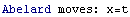 Abelard moves: x=t