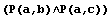 (P(a,b)∧P(a,c))