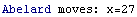 Abelard moves: x=27